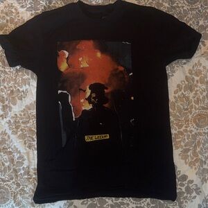 The weeknd official merch beauty behind the madness tour black tee